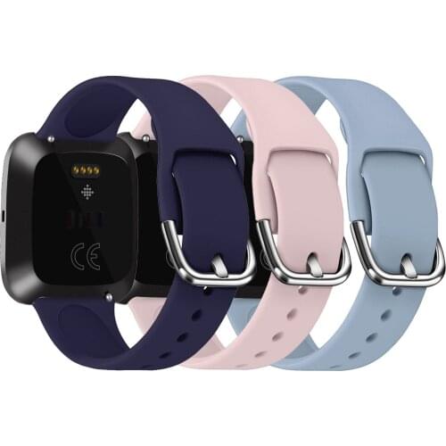 Sports Band For Fitbit Versa 2 Soft Silicone Smart Bracelet Strap For Fitbit Versa Versa Lite Watch Wrist Band Replacement