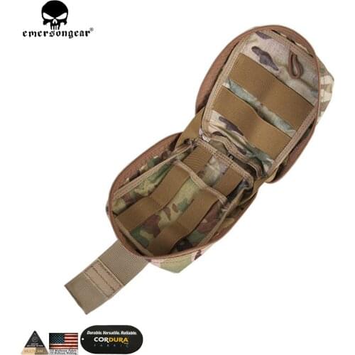 Emersongear EG Style EI Medic Pouch Magazine Pouch Molle Dump Drop Pouch Military Armay EDC Bag multicam EM9284