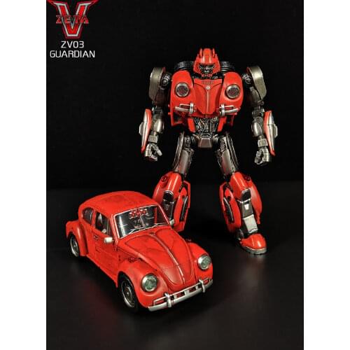IN STOCK NEW Transformation Zeta ZV-03 ZV03 Guardian Cliffjumper PVC Model Metal Alloy KO Action Figure Robot Toys