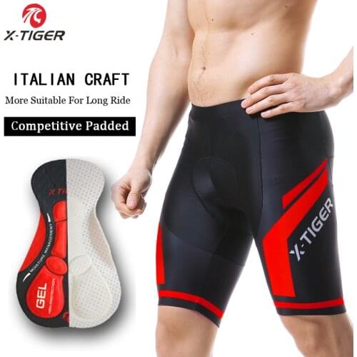 X-Tiger Pro Bicycle Cycling Shorts 100% Lycra Cycling Shorts Anti-sweat Quick Dry Bike Tights Mtb Ropa Ciclismo Cycling Shorts