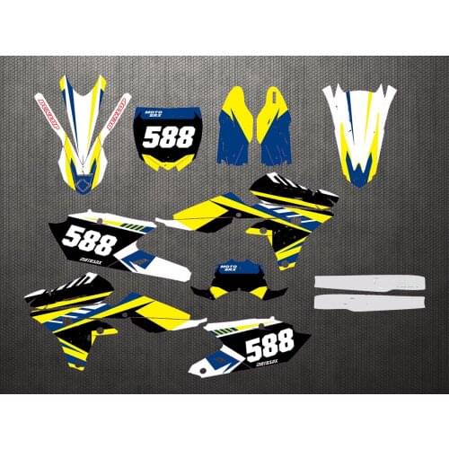 YZ250FX 2015-2019 Stickers Decals Graphics kits For Yamaha YZ250F YZF250 2014 2015 2016 2017 2018 For YZ450F YZF450 2014-2017
