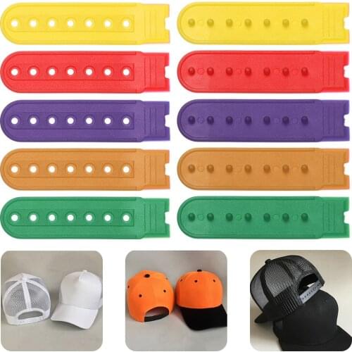 5 Sets 7/14 Holes Straps Buckle Baseball Cap Clip Hats Repair Fasteners Snapback Strap Replacement Cowboy Hat Accessories