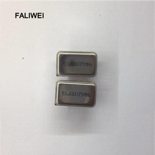 2pcs/lot 53.693175MHZ 53MHZ DIP-4-line full-size rectangular active crystal