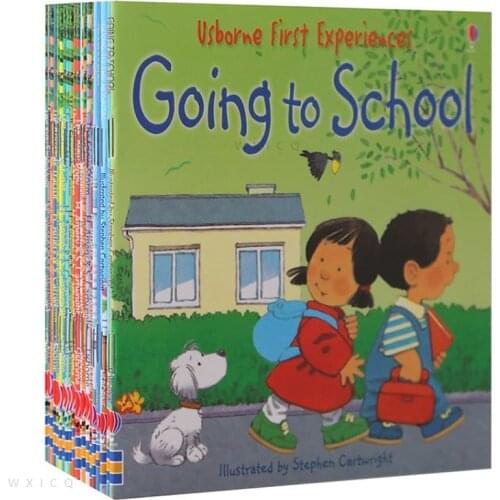 20Pcs/set 15x15cm Usborne Farmyard Picture Books For Children Baby Famous Story English Tales Series Of Child Book Farm Story