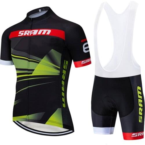 2021 New Cycling Jersey Bike Suit Mens Wear Summer Quick Dry Bike Shirts Cycling Clothing POO Team 2020 9D Gel Breathable Pad