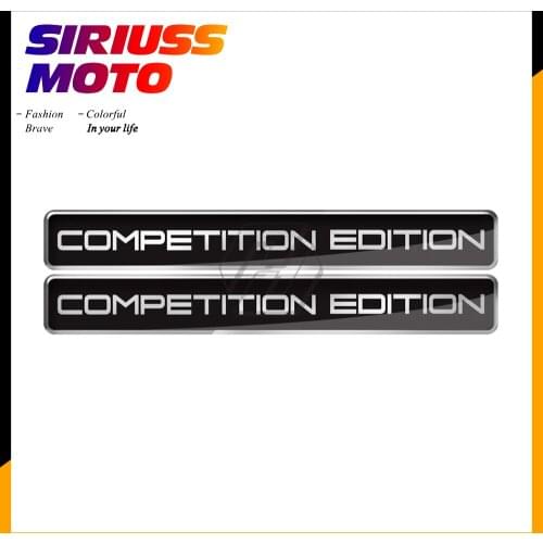 3D Motorcycle Competition Edition Sticker Case for BMW Honda Toyota Yamaha Kawasaki Suzuki Ducati Vespa Aprilia Decals