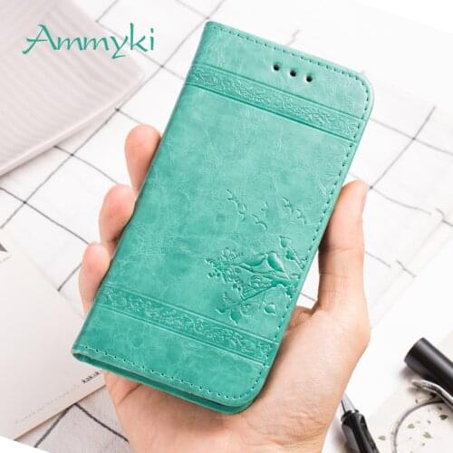 AMMYKI Tree Pattern 5.5'For Apple Iphone8 Plus case 3D Vision flip PU leather phone back cover 5.5'For Apple Iphone 8 Plus case