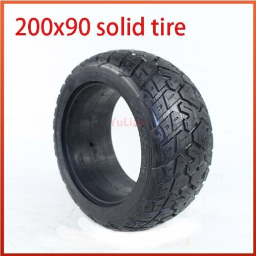 8 Inch 200x90 SolidTubeless Tyre Fits Electric Scooter Balance car Torque Car 200*90 Explosion-proof Solid Wheel Tires