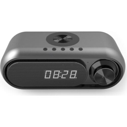 Music Speaker Bluetooth-compatible Wireless Desk Fast Charger For SmartPhone T-Flash Card Play Fast Charger USB Port C7AB