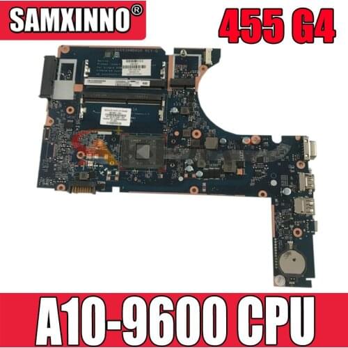 For HP ProBook 455 G4 Laptop Motherboard 907356-601 With A10-9600 processor DAX93AMB6G0 100% Tested Fast Ship