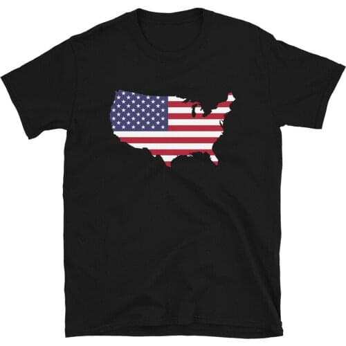 American Flag USA Unisex T-Shirt | 4th of July Independence Day America Men T Shirt