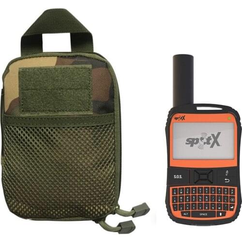 Muti-function Military Tactical Pouch Zipper Bag Protect Case for SPOT X 2-Way Satellite Messenger Accessories