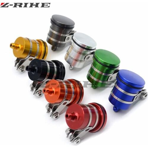 Motorcycle Brake Fluid Reservoir Clutch Tank Oil Fluid Cup For honda yamaha Kawasaki z750 Suzuki Ducati 899 959 1098 1100 1198
