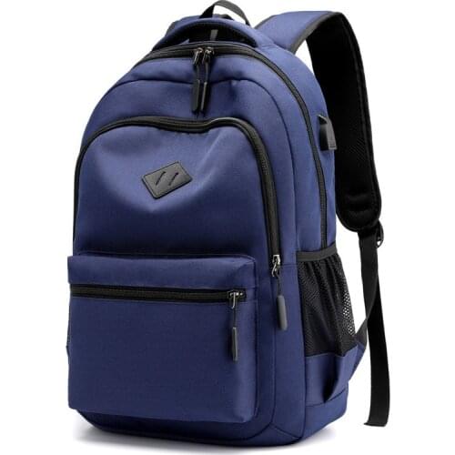 Men Backpack For 15.6 inches Laptop USB Backpack Large Capacity Fashion Stundet Backpack Women Water Repellent Rucksack bagpack