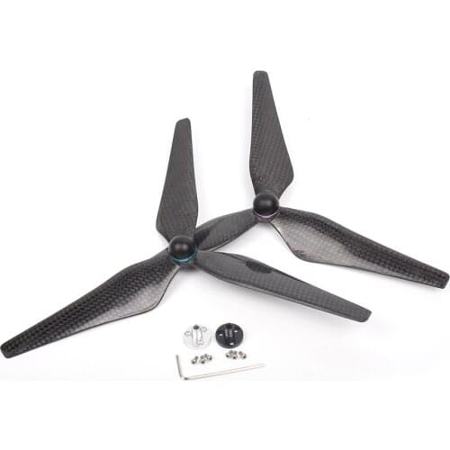 New Arrival 9450S Full Carbon Fiber Propellers Self-tightening Props with Propeller Mounts for DJI Phantom 4/ PRO/ ADVANCED