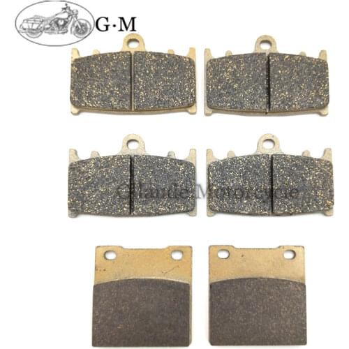 Motorcycle Front / Rear Brake Pads sets For Suzuki GSXR250 GJ73A GSF400 Bandit GK75A GK7AA GSX400 Katana GK77A GSXR400 GK73A