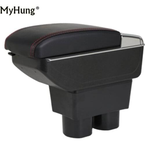 Armrest box For Nissan Tiida 2005-2014 Central Console Arm Rest Store With Rise and Down Function content box cup holder ashtray