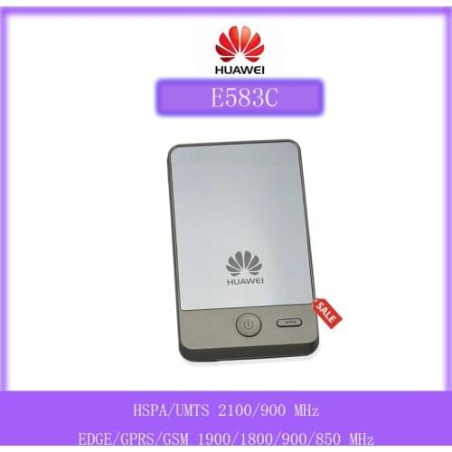 Unlocked Huawei E583C 3G HSDPA/HSUPA/UMTS 900/2100MHz WIFI Wireless Router 7.2Mbps Broadband Hotspot PK E589 E5776 E585 E5331