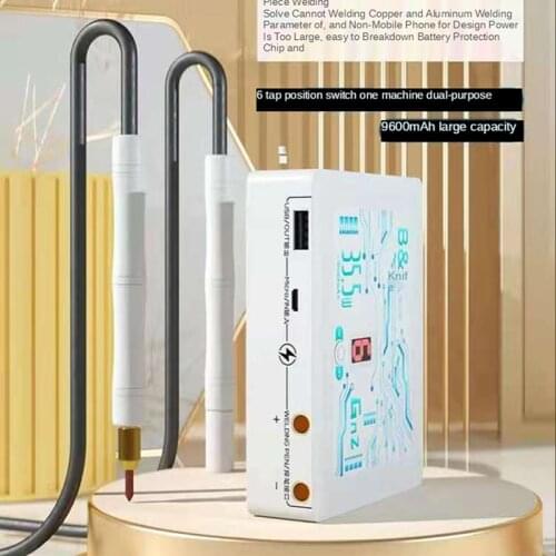 B&R Gn2 Adjustable 6-Speed Mini Portable Battery Spot Welding Pen For Battery Welding Tools Is Suitable For Mobile Repair