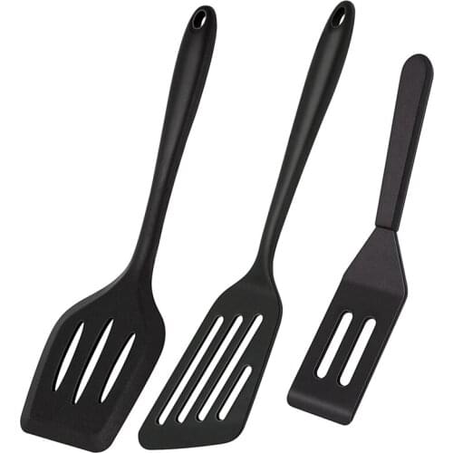 Spatula, Heat Resistant Plastic Spatula Kitchen Utensil Set, Dishwasher Safe Professional Slotted Spatula Kitchen