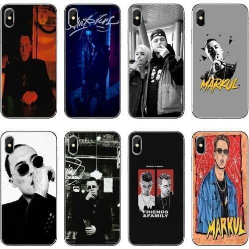 Silicone Phone Case Markul Rapper russian For Samsung Galaxy S20 Ultra S10E S10 Lite S9 S8 Plus S7 S6 Edge Note 20 10 9 8