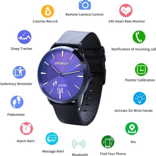 Sport Bluetooh Hallowmas Smart Heart Rate Smartwatch Sedentary Reminder Sleep monitor relogio inteligente Sport W203