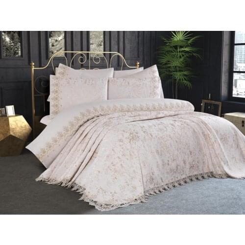 Land Of dowry Sofia Bridal Set 7 Piece Cream Cappucino