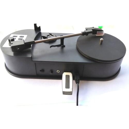 Vinyl Record Player Turntables to MP3 Converter Save Music to USB Flash Drive / SD Card, Built-in Speaker 33/45RPM updated one
