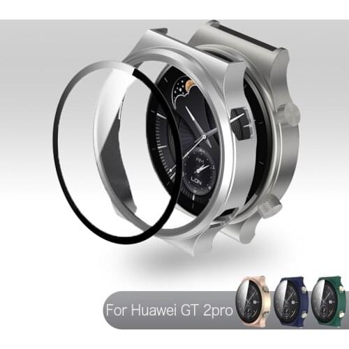 For Huawei GT 2Pro Protect Cover Watch Shell Full Screen Covers For Huawei GT Watch 2 Pro Protective Case Watch Glass Cases Film