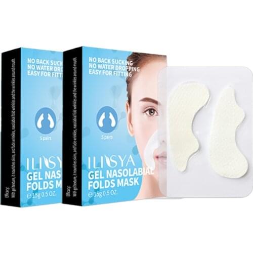 2 Boxes-Anti-Wrinkle Nasolabial Folds Patch Fine Lines Removal Stickers Anti-Aging Mask Moisturizing Face Care
