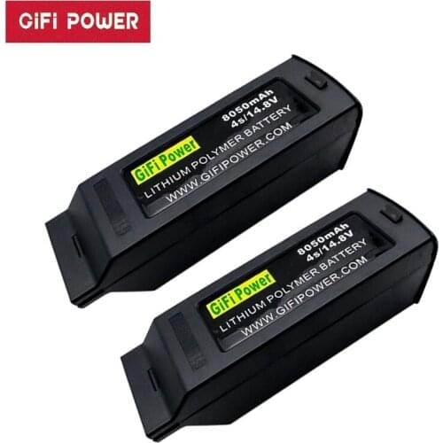 2PCS 14.8V 8050mAh Large Capacity Battery 14.8V 4S Upgraded Replacement Lipo Battery Drone Battery For Yuneec Typhoon H H480