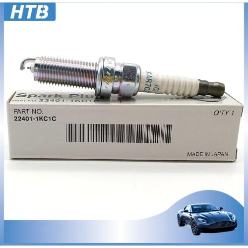 4pcs 22401-1KC1C DILKAR7C9H 91215 Laser Iridium Spark Plug For Nissan Juke Tiida Murano Renault Clio IV 22401-1KC7C