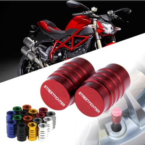 For Ducati STREETFIGHTER 848 motorcycle parts parts tire tire valve cover CNC aluminum airtight cover