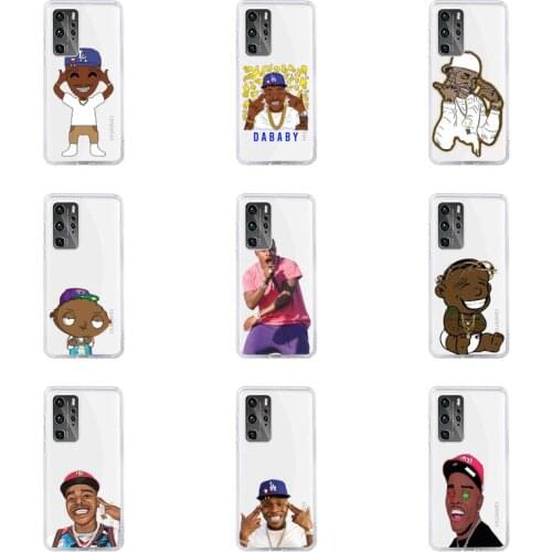 DaBaby Suge Rapper boy Phone Case For Huawei P40 P30 P20 Mate Honor 10i 30 20 i 10 40 8x 9x Pro Lite Transparent Cover