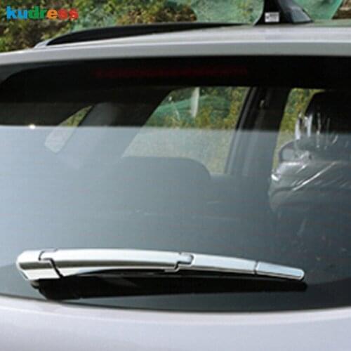 For Hyundai Tucson 2015 2016 2017 2018 ABS Chrome Rear Window Wiper Cover Trims Windscreen Wipers Decoration 4Pcs/Set
