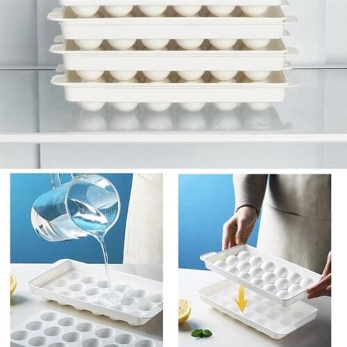 Kapmore 4Pcs/Set Ice Ball Tray Ice Cube Molds Creative DIY Ice Ball Maker For Whiskey DIY Ice Tools Accessories Home Supplies