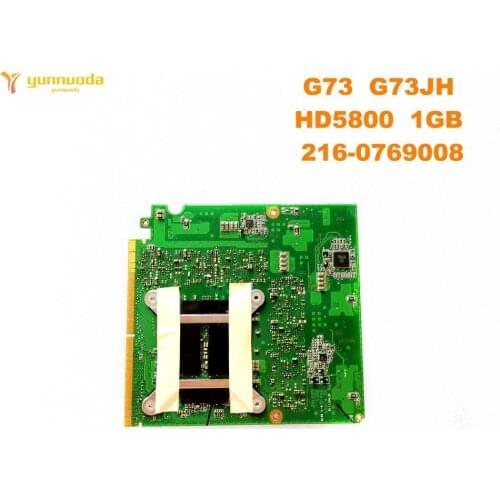 G73_MXM G73 HD5800 1GB 216-0769008 tarjeta de vídeo para ASUS G73 G73JH portátil VGA tarjeta gráfica placa 100% probado