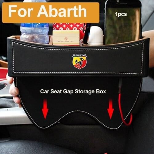 PU Leather Multifunction Accessory Car Seat Gap Storage Auto Seat Crevice Gap Bag for Point 124 125 125 500 695 1000TC 1100