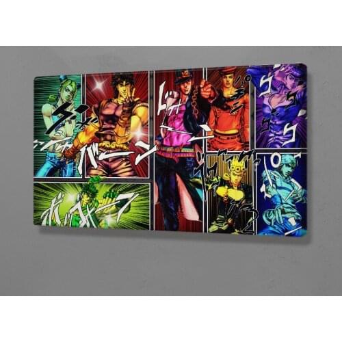 Canvas HD Prints Painting JoJo S Bizarre Adventure Wall Art Poster Modern Anmie Home Decoration Modular Pictures For Living Room