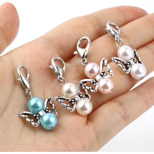 5 PCs Hollow Butterfly Knitting Stitch Markers Insect Butterfly Metal Clips Marker Tag Knitting Cross Stitch Holder Sewing Kit