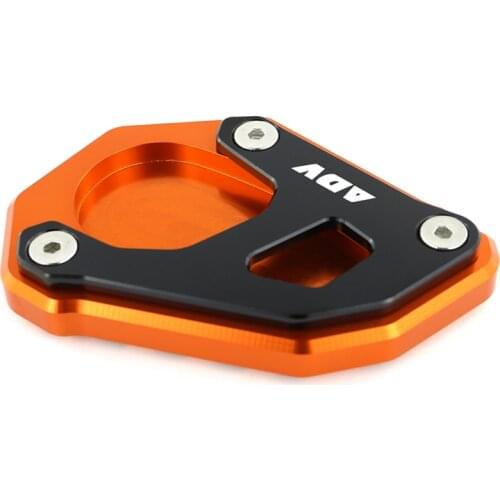 Motorcycle Kickstand Shoes For KTM 1050 Adventure 1190 Adventure R 1290 Adventure Side Stand Enlarger Extension Plate