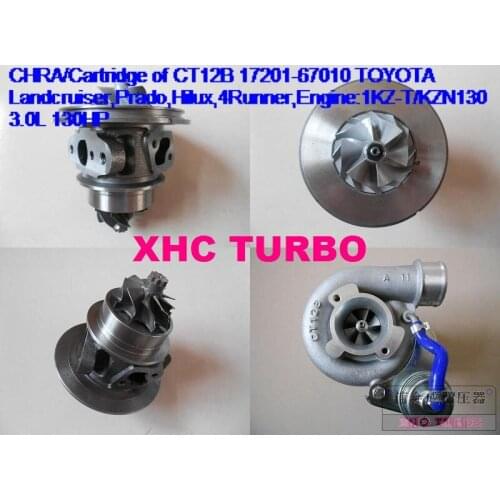 NEW CHRA Cartridge of CT12B 17201 67010 67040 Turbocharger for TOYOTA 4 Runner Landcruiser TD,1KZ-TE 3.0L 125HP