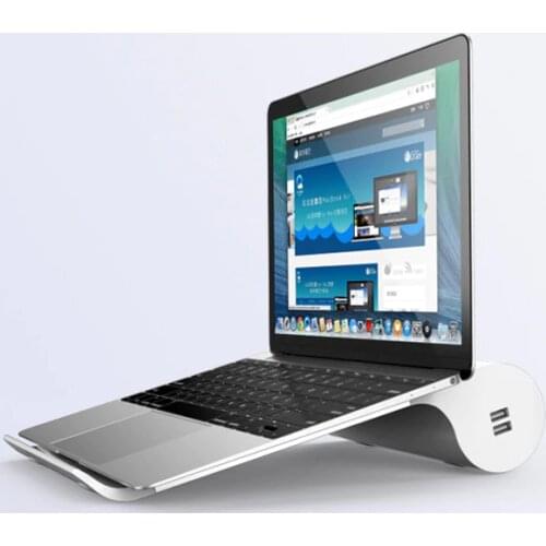 Desktop Monitor Stand Space Bar Non-slip Laptop Stand Riser with 2-ports USBPD+ Type C Quick charging for iMac, MacBook Pro, Air