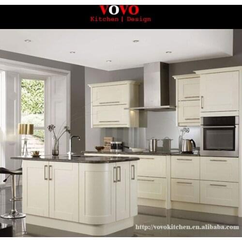 Semi-matt curved kitchen island price