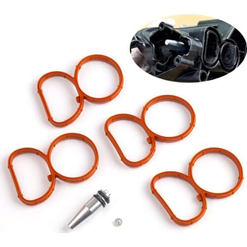 Swirl Flap Flaps Plug Blank Removal Replacement with gaskets for BMW N47 2.0 D