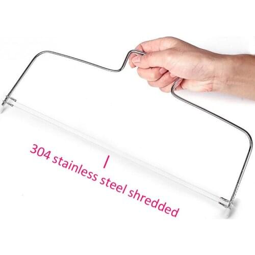 1 Pc Adjustable 2-Wire Layer Cake Slicer Cutter Stainless Steel Leveler Slicer Dual-Layers Cake Cutter Slicer Cake Dropshipping