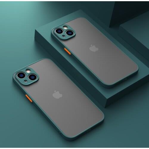 QIXTWO Luxury Matte Silicone Shockproof Phone Case For iPhone 11 12 Pro Max Mini X Xs XR 7 8 Plus SE 2 Camera Protective Cover