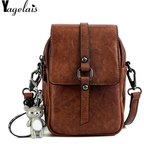 New 2019 vintage put mobile phone camera coin purse small bag womens handbag day clutchwith long strap should bag messenger bag