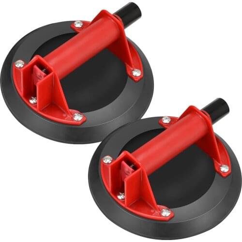 8" Glass Vacuum Suction Cup With Copper Handle Heavy Duty Lifter For Granite Tile Glass Manual Lifting Handling Tool Magnets