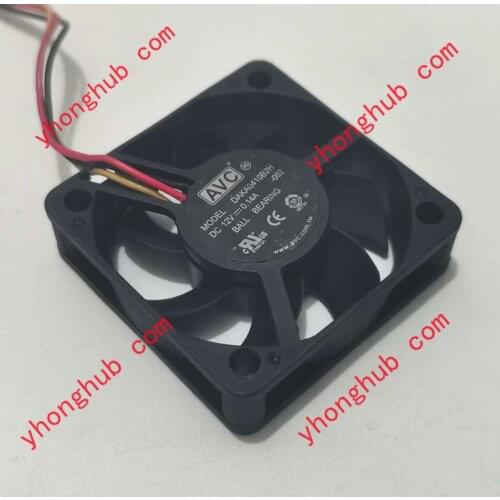 AVC DAKA0410B2H 002 DC 12V 0.14A 40x40x10mm Server Cooling Fan